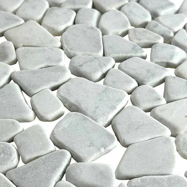 Мозаика из натурального мрамора, серия Pebbles