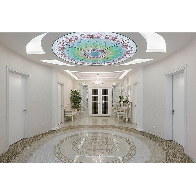 Комната из мраморной мозаики