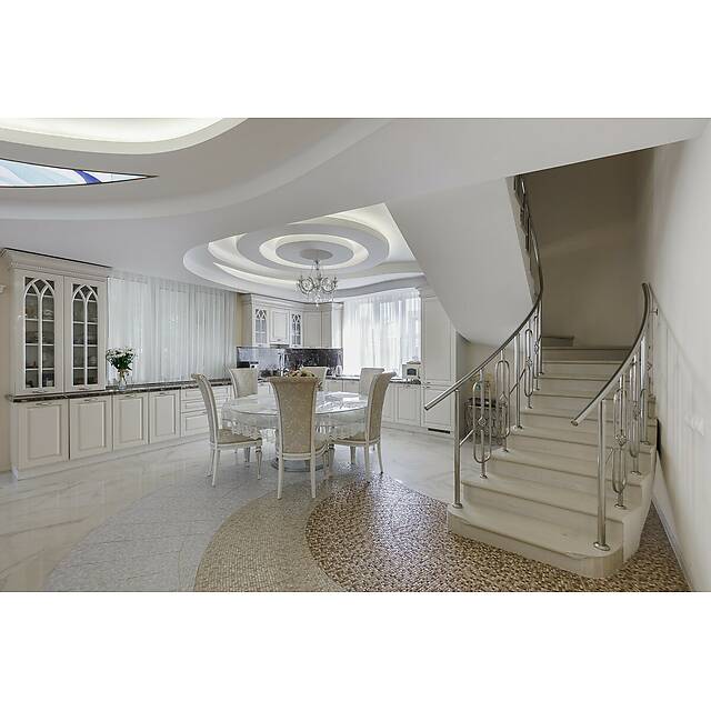 Комната из мраморной мозаики