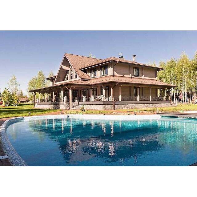 Бассейн из стеклянной мозаики 