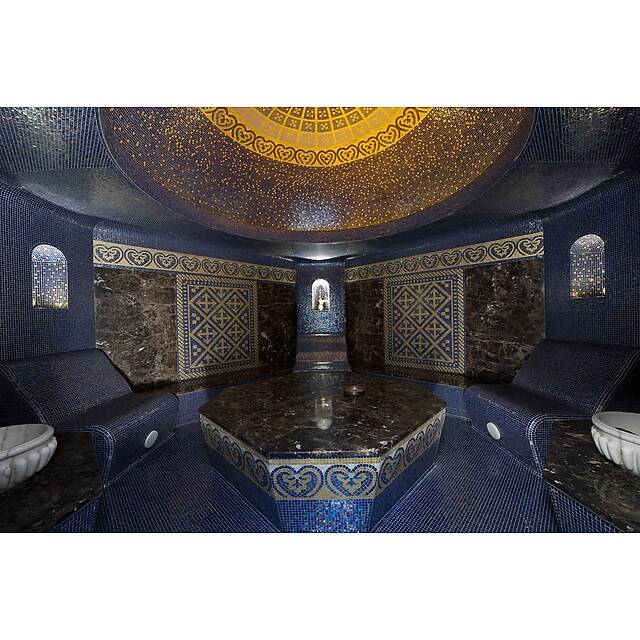 Хамам из cтеклянной мозаики 