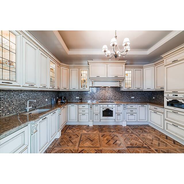 Кухонный фартук мозаика из натурального камня