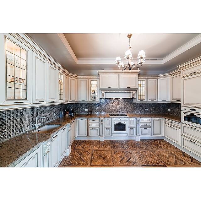 Кухонный фартук мозаика из натурального камня