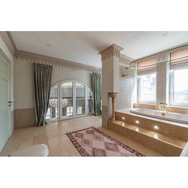 Ванная комната бежевый мрамор