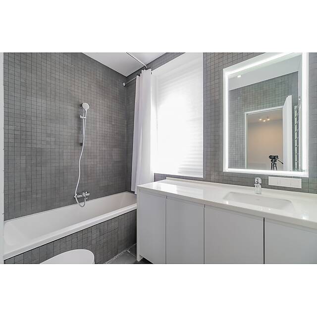 Ванная комната мозаика под мрамор