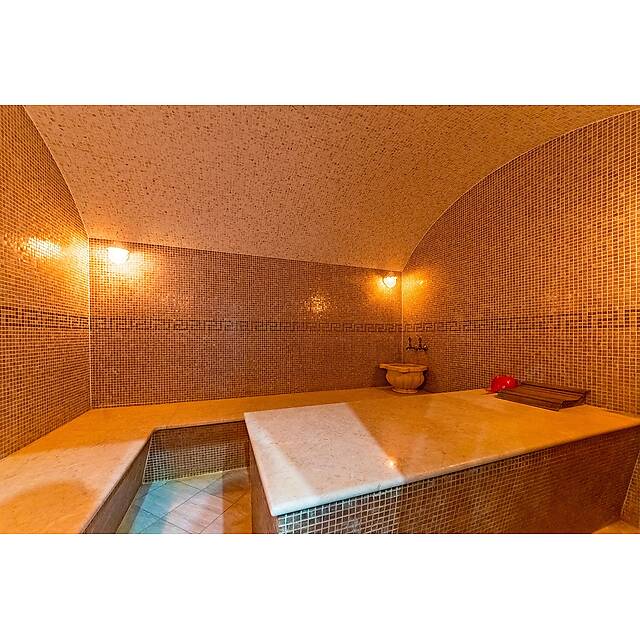 Золотой хаммам, мозаика с авантюрином