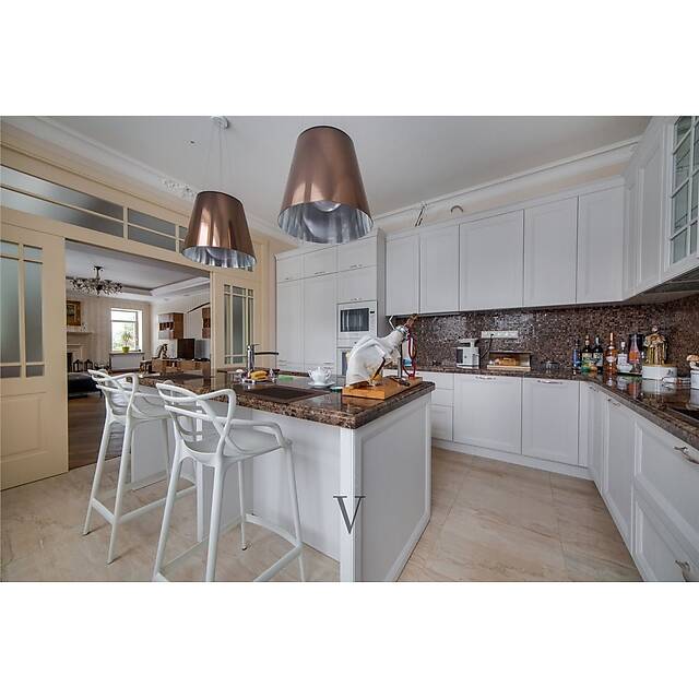 Кухня фартук из натурального мрамора