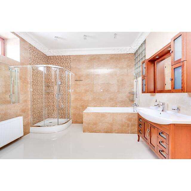 Душ мозаика с авантюрином