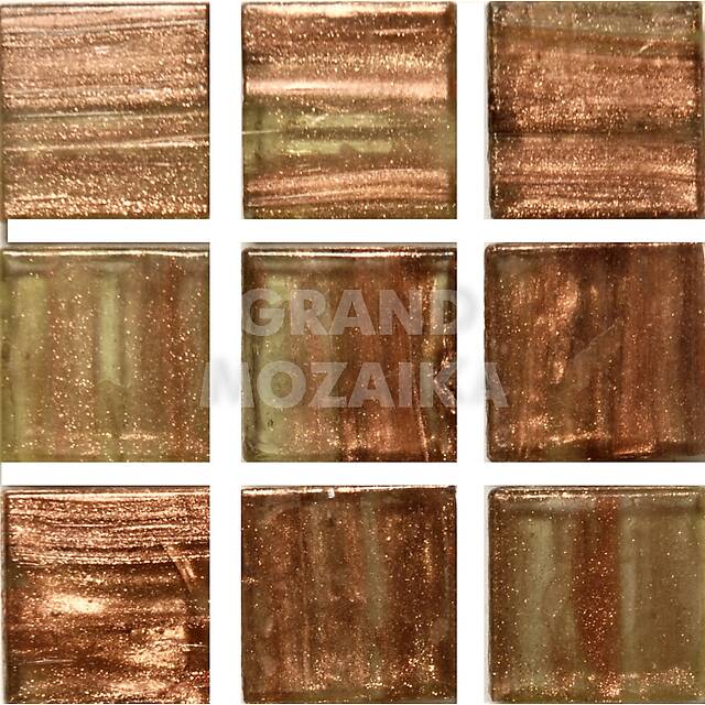 Стеклянная мозаика с авантюрином, серия Diamante