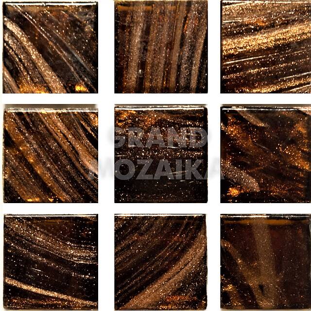 Стеклянная мозаика с авантюрином, серия Diamante