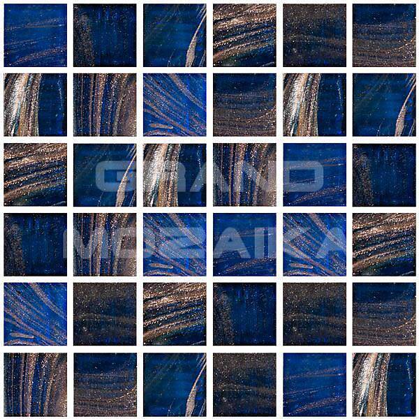 Стеклянная мозаика с авантюрином, серия Diamante