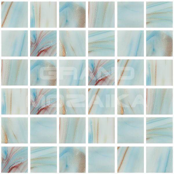 Стеклянная мозаика с авантюрином, серия Diamante