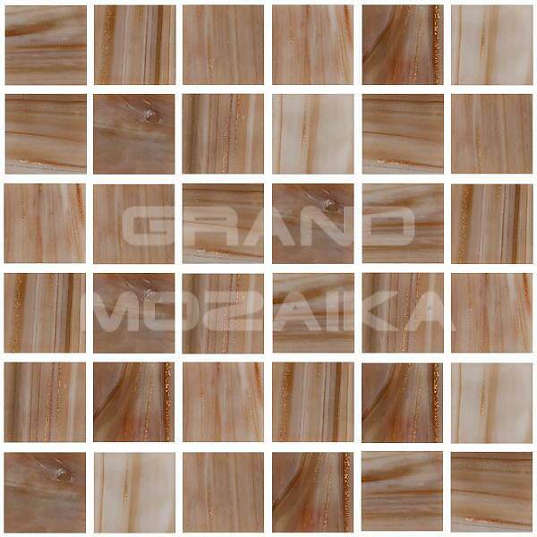 Стеклянная мозаика с авантюрином, серия Diamante