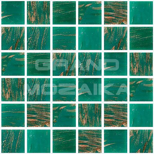 Стеклянная мозаика с авантюрином, серия Diamante