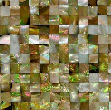 Мозаика из ракушки, серия Морской перламутр