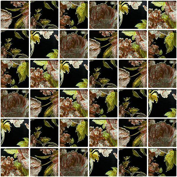 Стеклянная мозаика с орнаментом, серия Fantasy