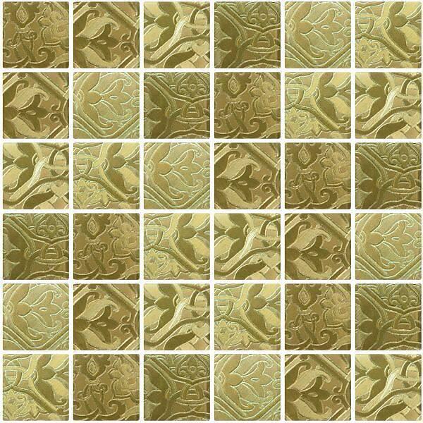 Стеклянная мозаика с орнаментом, серия Fantasy