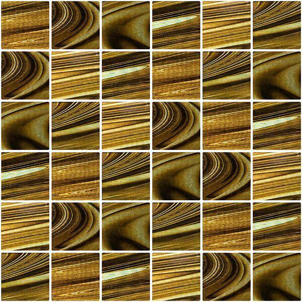 Стеклянная мозаика с орнаментом, серия Fantasy