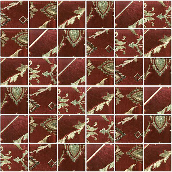 Стеклянная мозаика с орнаментом, серия Fantasy