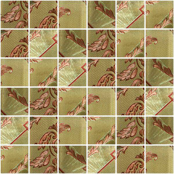 Стеклянная мозаика с орнаментом, серия Fantasy