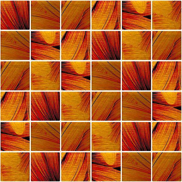 Стеклянная мозаика с орнаментом, серия Fantasy