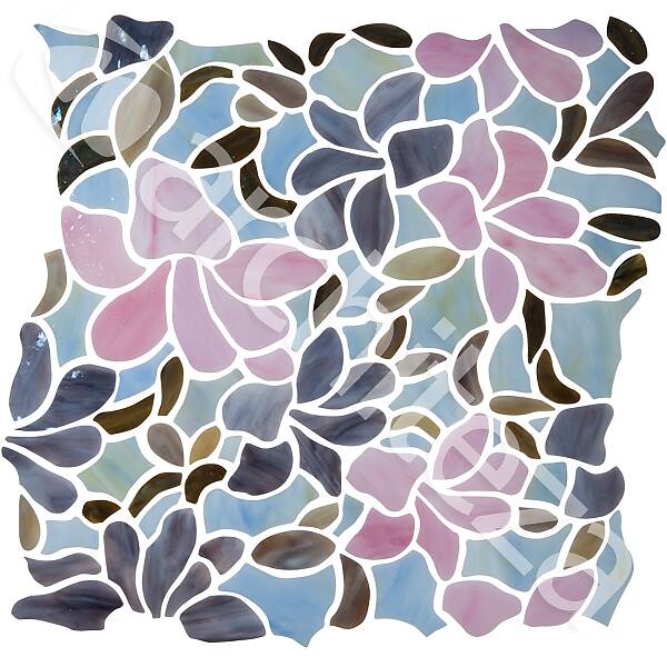 Стеклянная мозаика, серия Romantic