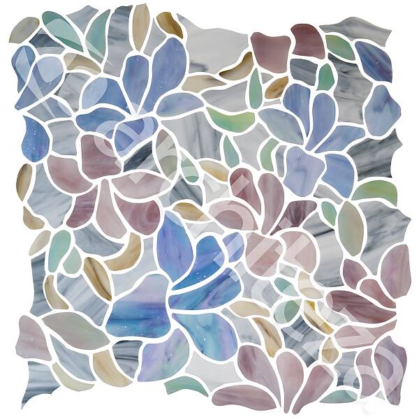 Стеклянная мозаика, серия Romantic