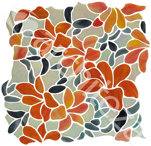 Стеклянная мозаика, серия Romantic