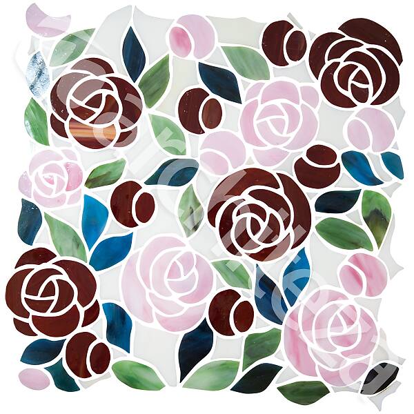 Стеклянная мозаика, серия Romantic