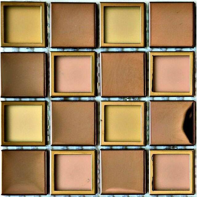 Мозаика из стекла и металла, серия Illusion