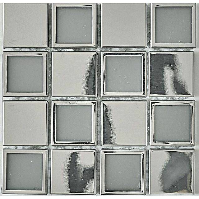 Мозаика из стекла и металла, серия Illusion