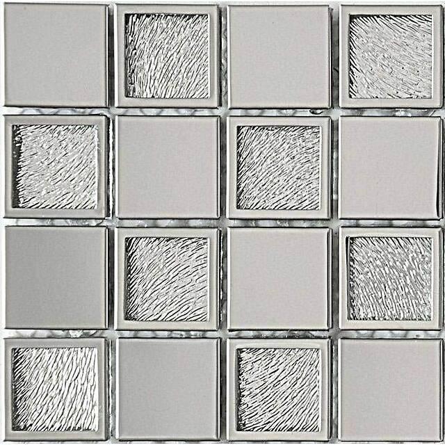 Мозаика из стекла и металла, серия Illusion