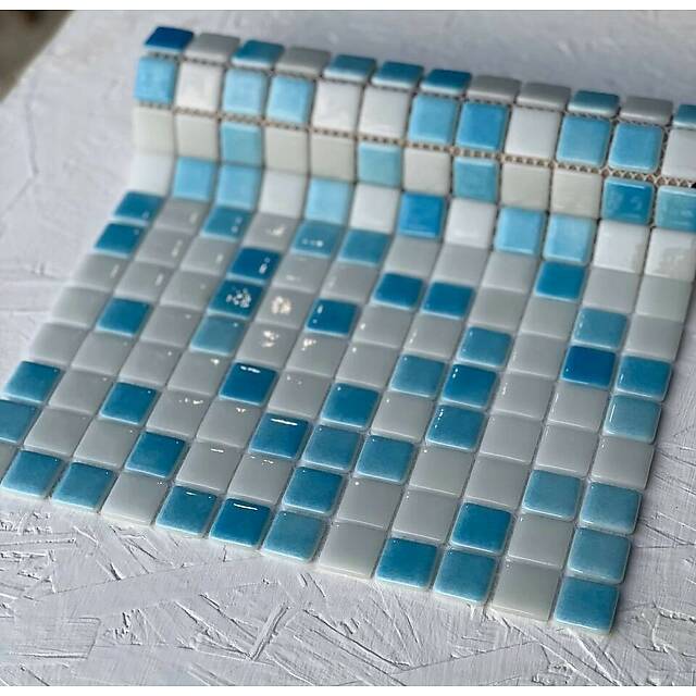 Стеклянная мозаика, серия Pools-П