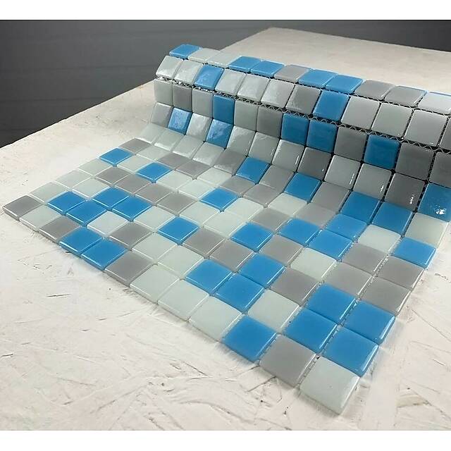 Стеклянная мозаика, серия Pools-П