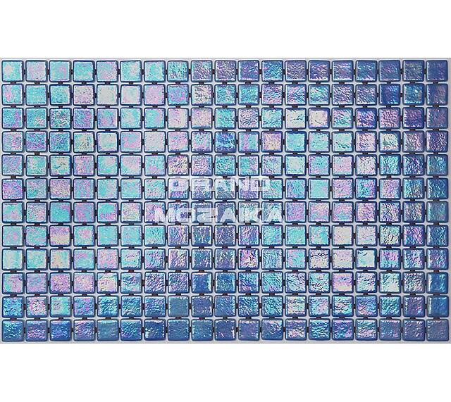 Стеклянная мозаика с перламутром, серия Iris