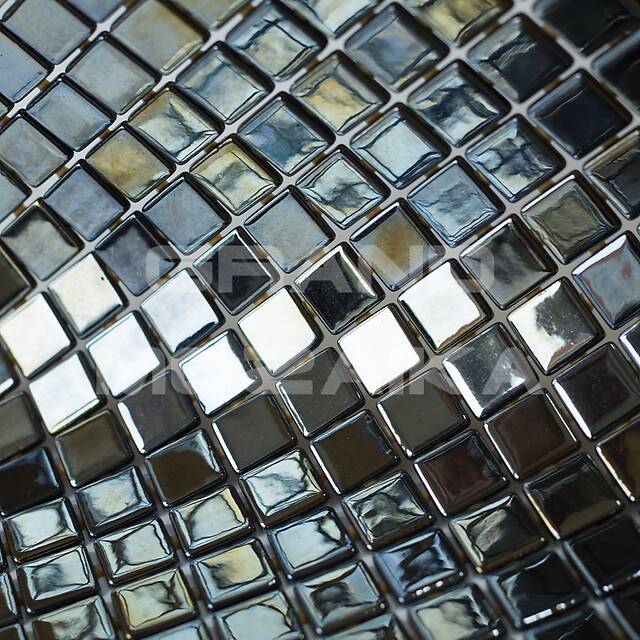 Стеклянная мозаика, серия Metal Eco