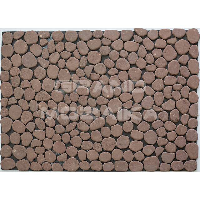Коврик из натуральной гальки на основе (садовый)