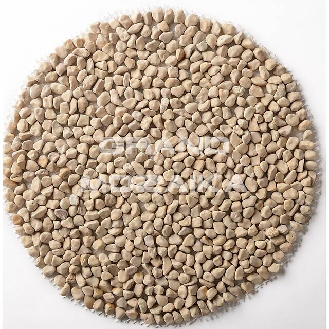 Мозаика из натуральной гальки