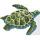 Мозаичное панно Черепаха  зеленая с тенью