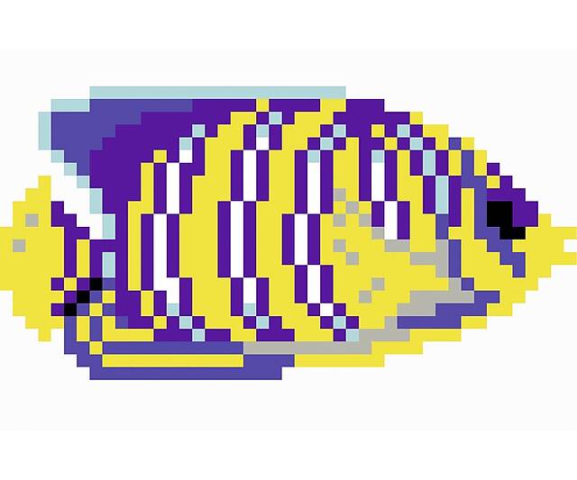 Мозаичное панно Рыбка 4