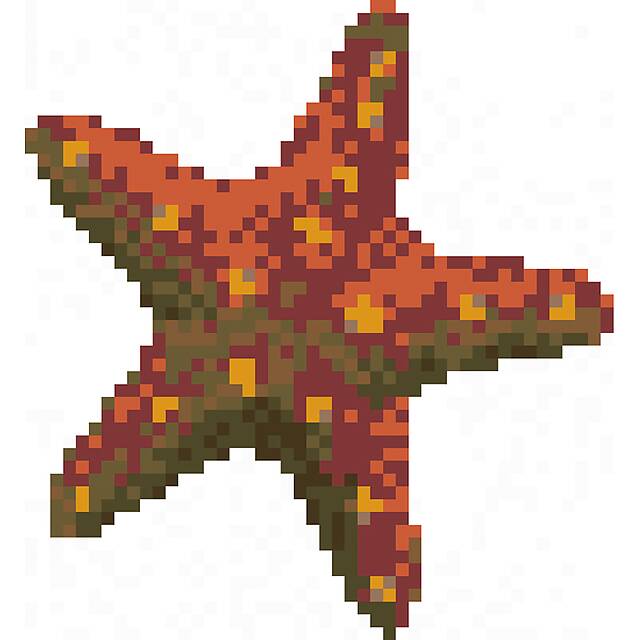 Мозаичное панно «Морская звезда»