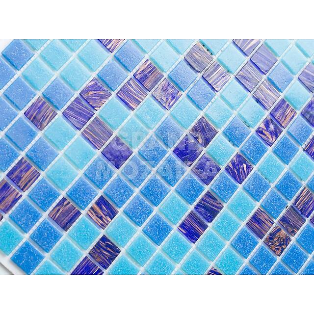 Стеклянная мозаика с авантюрином, серия Avento