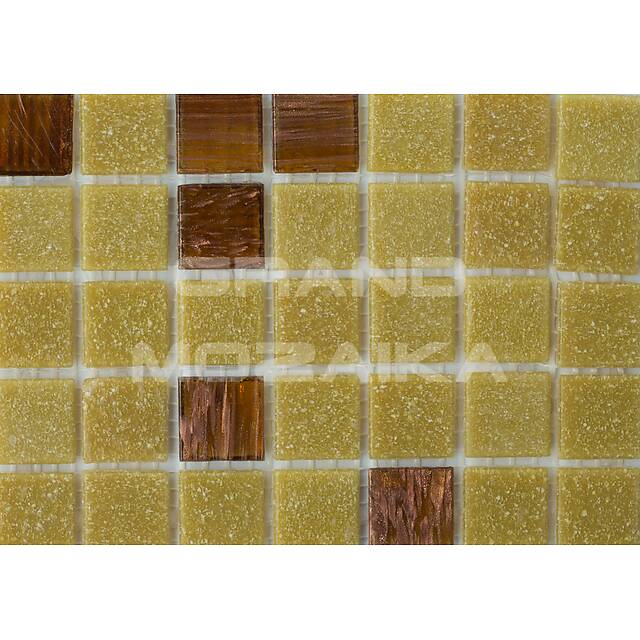 Стеклянная мозаика с авантюрином, серия Avento