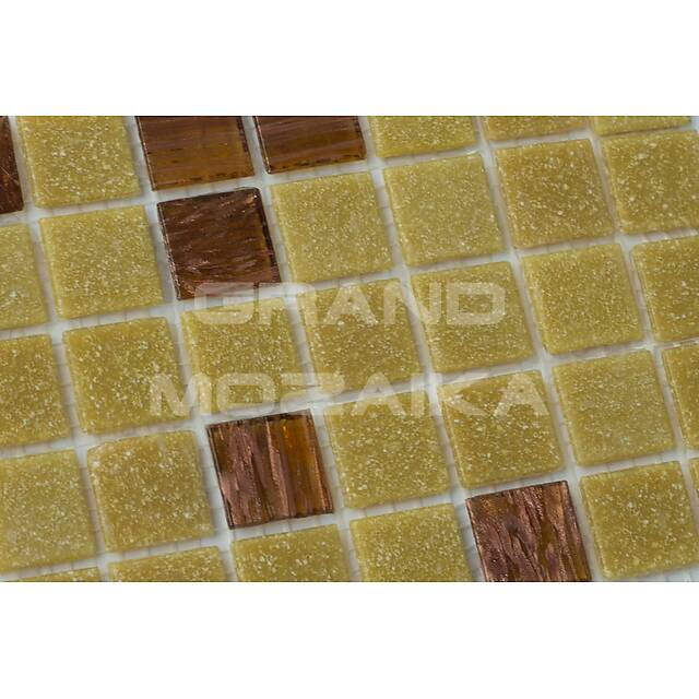 Стеклянная мозаика с авантюрином, серия Avento