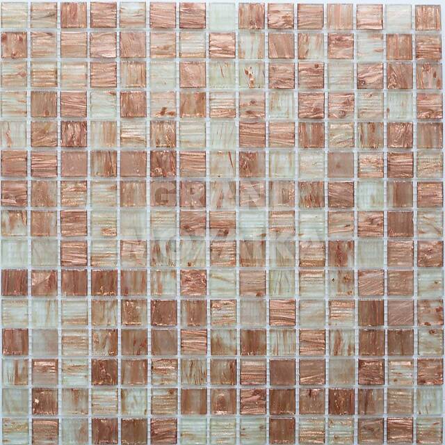 Стеклянная мозаика с авантюрином, серия Avento