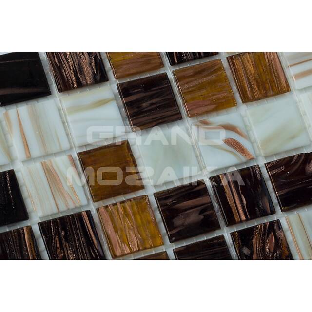 Стеклянная мозаика с авантюрином, серия Avento