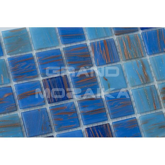 Стеклянная мозаика с авантюрином, серия Avento