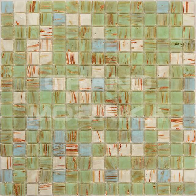Стеклянная мозаика с авантюрином, серия Avento
