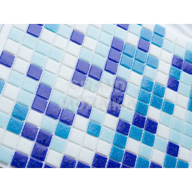 Стеклянная мозаика для бассейнов, серия Classic (сетка)