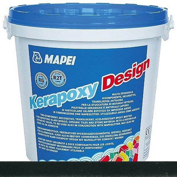 Эпоксидная затирка для швов Kerapoxy Design №735 (зеленый), 3 кг